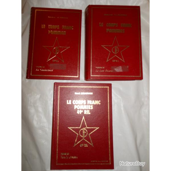 livre sur l'histoire du Corps Franc Pommi�s de l'ORA durant la Seconde guerre mondiale