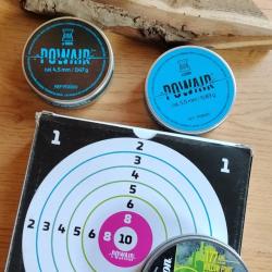 2000  Plombs 4.5 + cibles