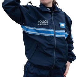 Coupe vent l&eacute;ger d&eacute;perlant doublure filet Bande gitane 5 XL