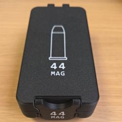Bo&icirc;te de stockage de munitions .44 Magnum - 50 cartouches
