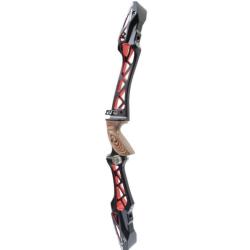 X-LINE - Poign&eacute;e HORIZON 25" DROITIER (RH) NOIR ET ROUGE