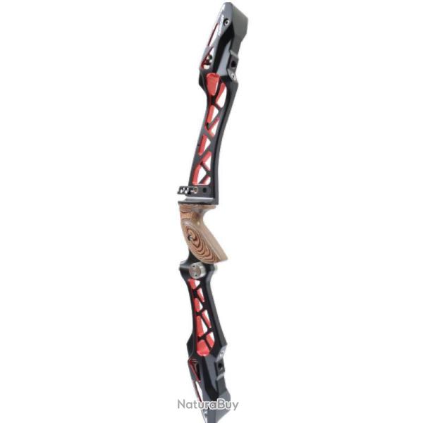 X-LINE - Poign�e HORIZON 25" DROITIER (RH) NOIR ET ROUGE