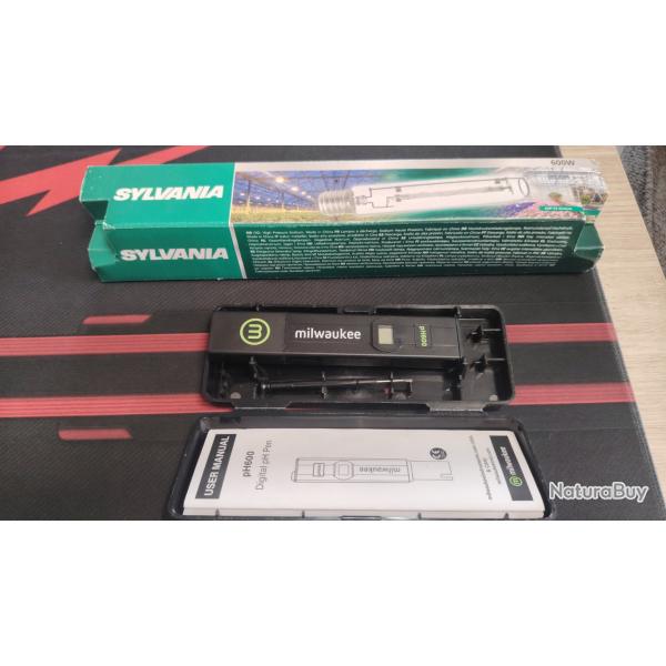 Milwaukee ampoule  600w avec appareil Milwaukee ph