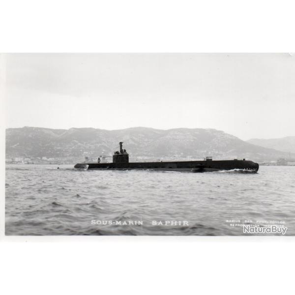 Carte postale SOUS-MARIN SAPHIR -N�7956