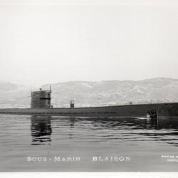 Carte postale SOUS MARIN BLAISON -N&deg;7957