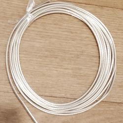 5 m&egrave;tres cable en cuivre plaqu&eacute; argent 14 awg pour AEG airsoft