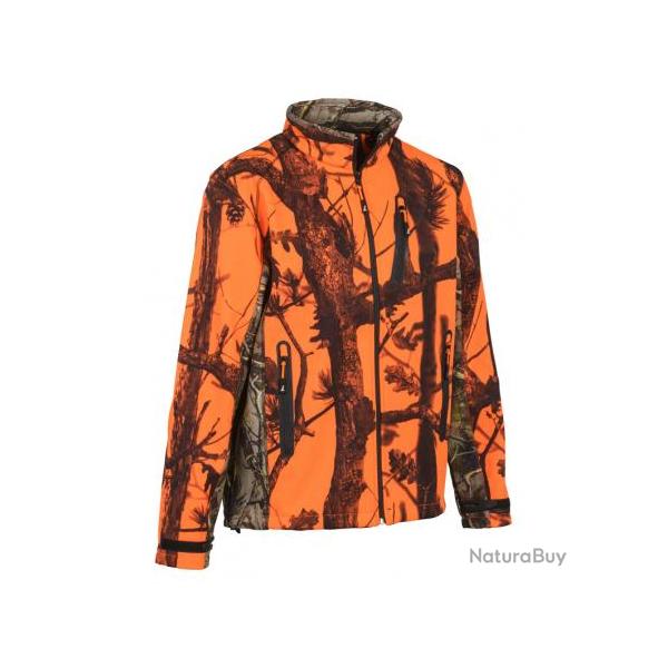 DESTOCKAGE - Blouson chasse Softshell GhostCamo (4XL)