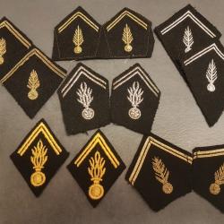 Lot pattes de colGendarmerie
