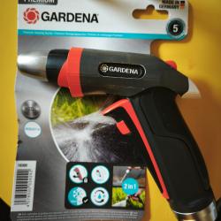 Gardena Pistolet d'arrosage m&eacute;tal Premium r&eacute;f 18305 (Neuf)