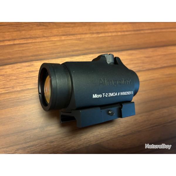Aimpoint Micro T-2 2 MOA #W8829311 - NEUF - D�part 1� - Point rouge haut de gamme