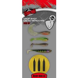 Kit FOX RAGE Drop Shot Micro Ready Rig Size 6