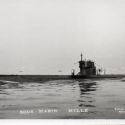 Carte Postale SOUS MARIN MILL&Eacute; -N&deg;7958