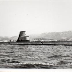 Carte Postale SOUS-MARIN LANDROMEDE -N&deg;7960