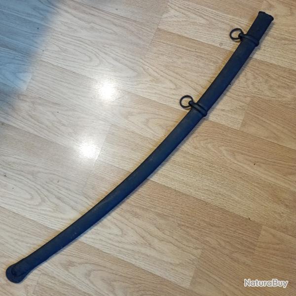 Fourreau an XI pour sabre d'officier de cavalerie l�g�re type 1er empire