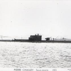 Carte Postale Sous-marin Pierre Chailley -N&deg;7961