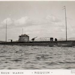 Carte Postale Sous-Marin "Requin" N&deg;7966