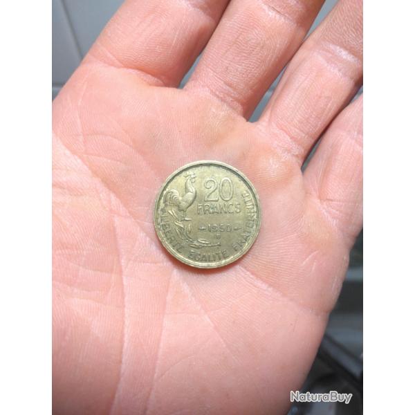 20 francs guiraud 1950 B
