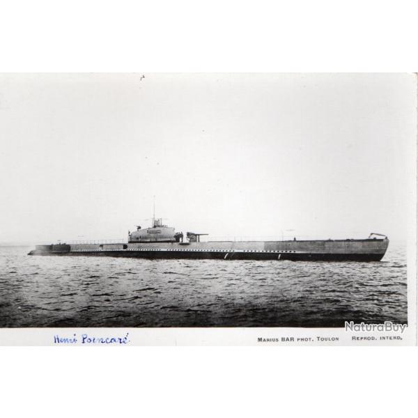 Photo sous-marin Henri Poincar� -N�7972