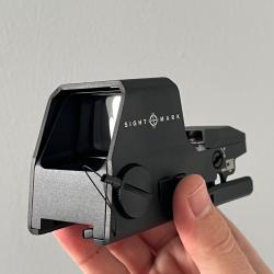 Viseur point rouge Sightmark ultra shot r-spec reflex multi r&eacute;ticule