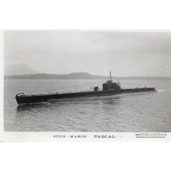 Carte Postale Sous-Marin Pascal -N�7978