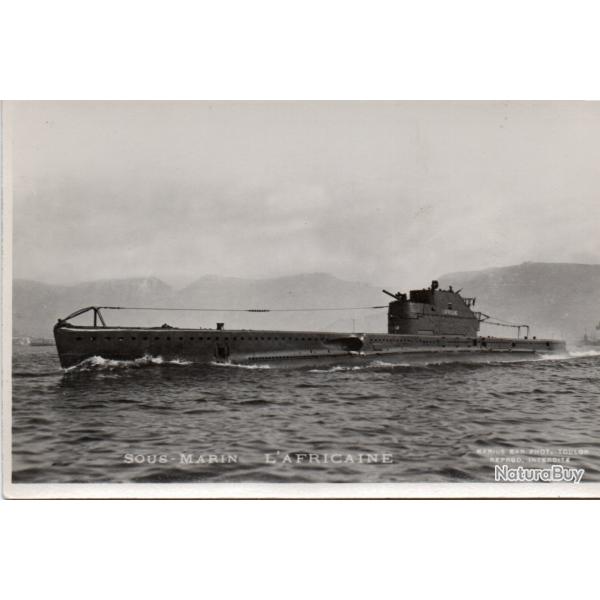 Carte Postale Sous-Marin L'Africaine -N�7981