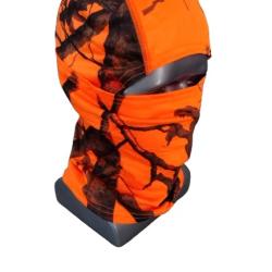 Cagoule de camouflage Chasse Orange