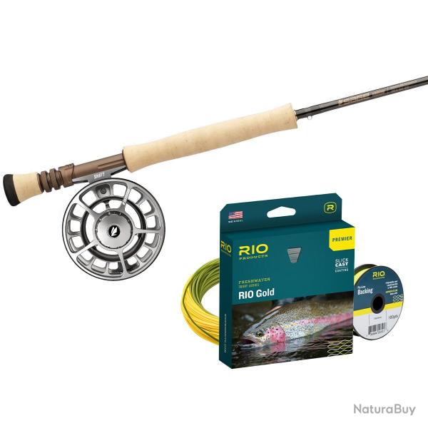 Pack premium SAGE Arrow 8'6 soie 4 + SAGE Shift