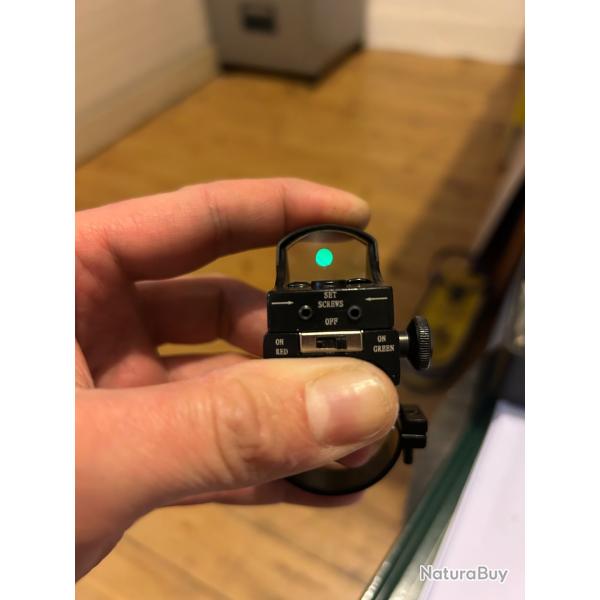 Laser point rouge et point vert avec rail picatinny