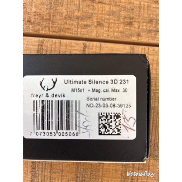 freyr devik 3d 231 m15x1 cal .30