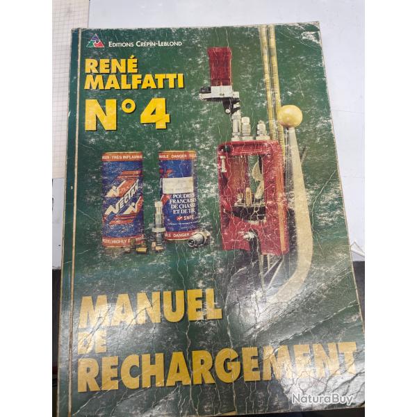 Manuel de rechargement 4 1993 Malfatti