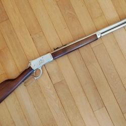 Carabine &agrave; levier 1892 INOX canon octogonal Rossi 44 Mag