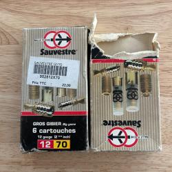 10 Balles fl&egrave;che SAUVESTRE 12/70