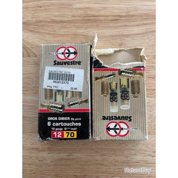 10 Balles fl�che SAUVESTRE 12/70