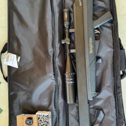 CARABINE CROSSMAN BULLDOG PCP 357 + LUNETTE DE CHASSE + HOUSSE + 2 CHARGEURS + 100 OGIVES