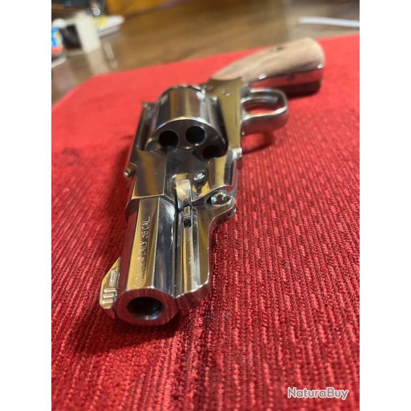 R�volver Remington 1858 inox snubnose custom style urbain