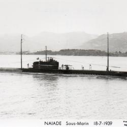 Carte Postale Sous-Marin NAIADE -N&deg;7989