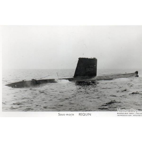 Carte postale sous-marin REQUIN N�7990