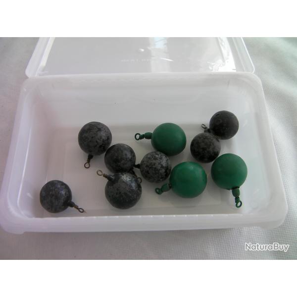 Plombs boules avec attaches