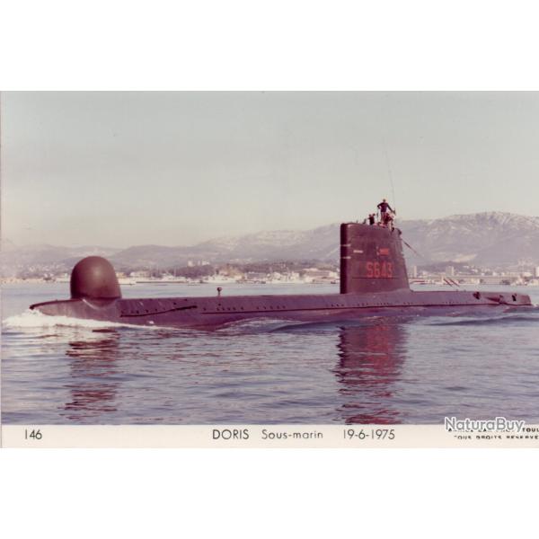 Carte Postale Ancienne - DORIS Sous-marin 19-6-1975 -N�7994