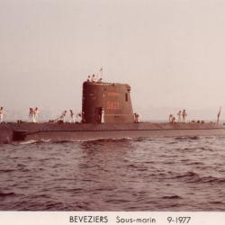 Carte Postale Ancienne - BEVEZIERS Sous-marin 9-1977 -N&deg;7995