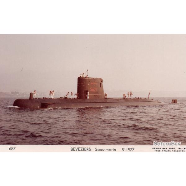 Carte Postale Ancienne - BEVEZIERS Sous-marin 9-1977 -N�7995