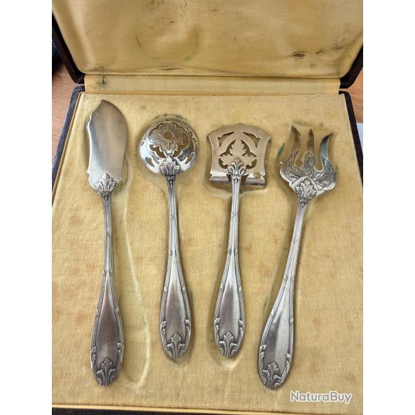 Service � bonbon fin 19e en argent