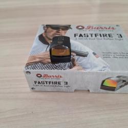 Point rouge burris fastfire 3-3 moa