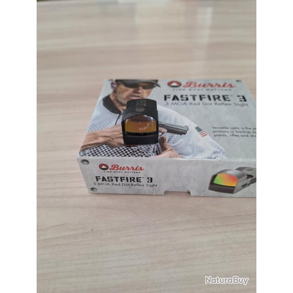 Point rouge burris fastfire 3-3 moa