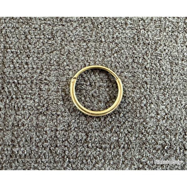 Petite boucle d'oreille cr�ole en or