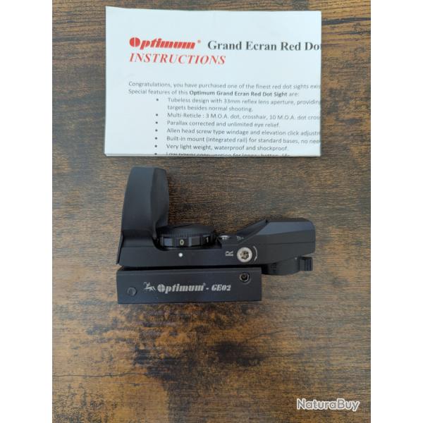 Viseur point rouge Optimum grand �cran Verney-Carron multi-r�ticules