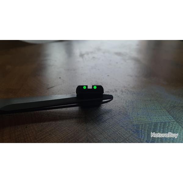 hausse reglable LPA pour glock model SPL16GL avec point luminescent