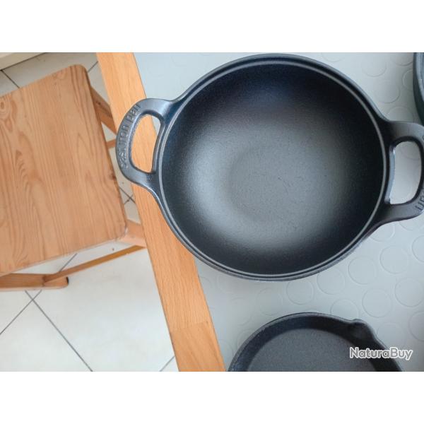 Plat en fonte id�al feu de bois