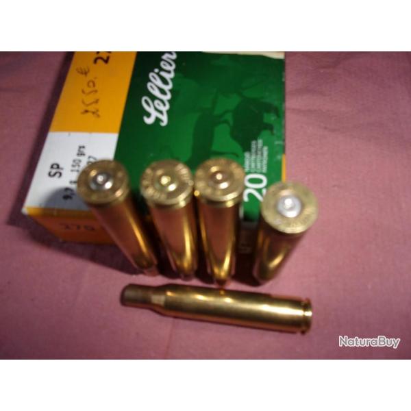 125  douilles calibre  270  WINCHESTER   diverse marque  LIVRER SANS BOITE