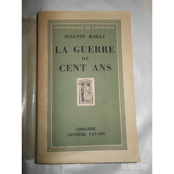 livre sur l'histoire de la Guerre de 100 ans